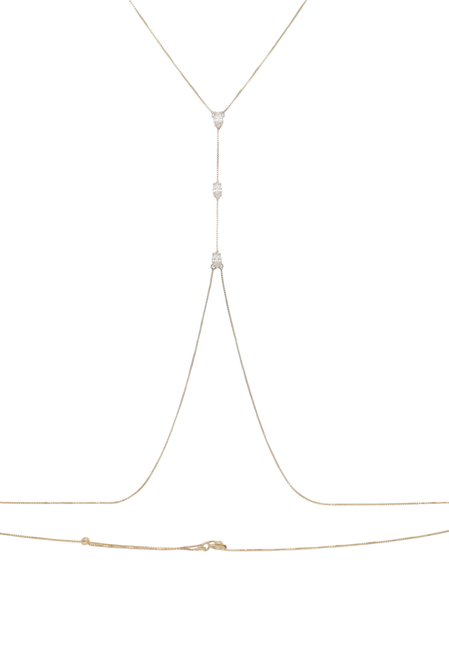 Afrodite Triple Diamond Bodychain