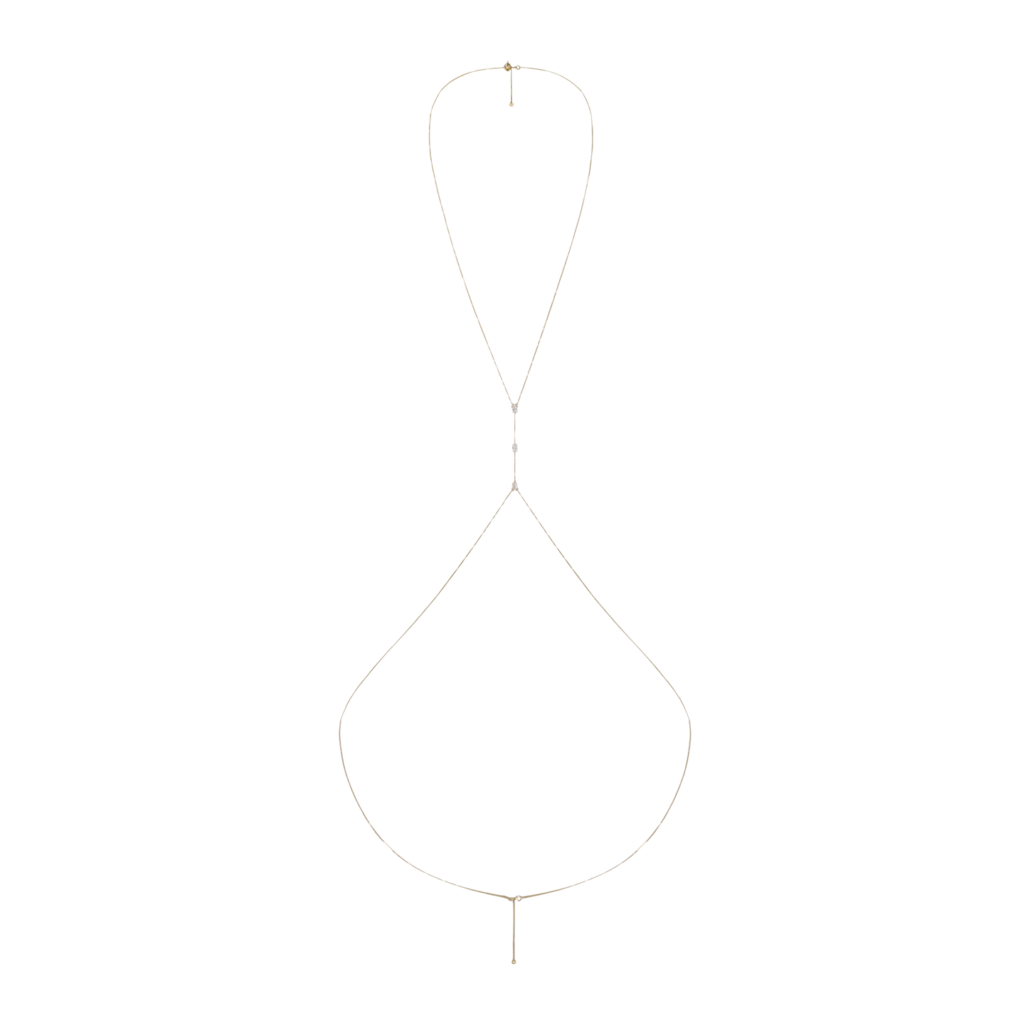 Afrodite Triple Diamond Bodychain