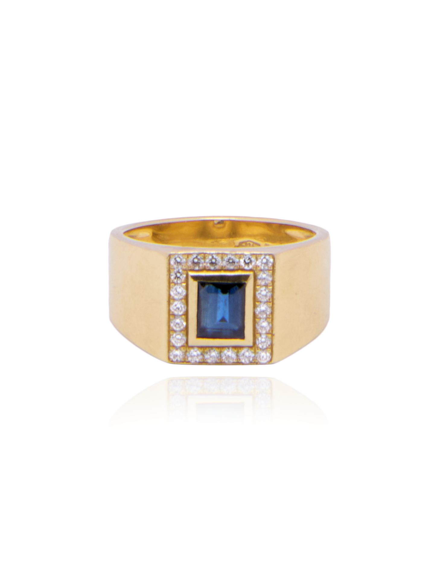 Sapphire Pinky Ring