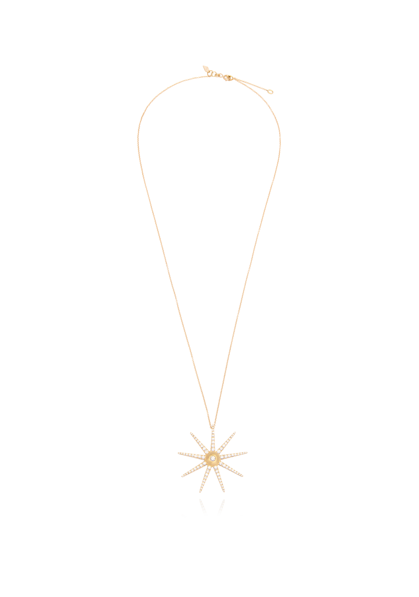 Star Pavé Diamond Pendant XL
