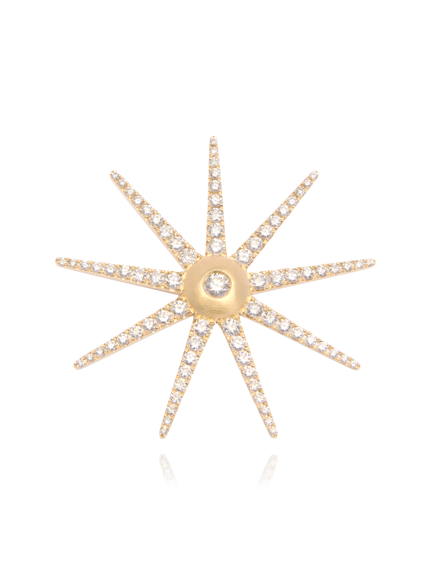 Star Pavé Diamond Pendant XL