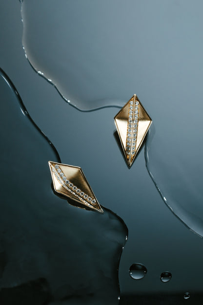 Eclipse Diamond Earrings