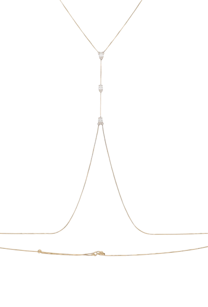 Afrodite Triple Diamond Bodychain
