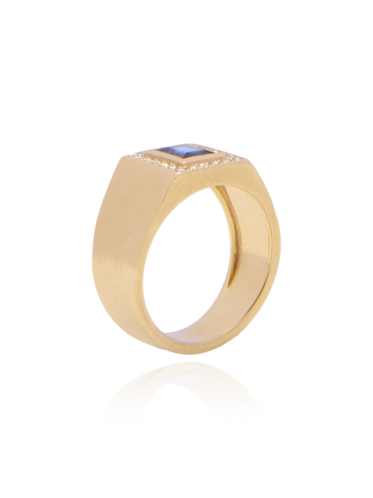 Sapphire Pinky Ring