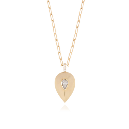 Isis Ocean Drop Diamond Pendant