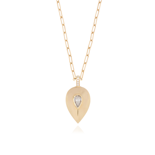 Isis Ocean Drop Diamond Pendant